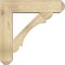 Ekena Millwork Olympic Craftsman Rough Sawn Bracket w/ Offset Brace, Douglas Fir, 8"W x 32"D x 32"H BKT0806X32X32OLY04RDF - alternate 3
